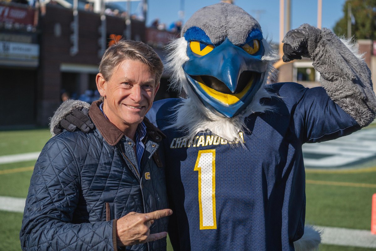 randyboyd's tweet photo. #TBT to a fun weekend in Chattanooga with Scrappy &amp; friends at the @UTChattanooga football game! Good luck this weekend against South Carolina! @GoMocs! https://t.co/MatLQScfm2