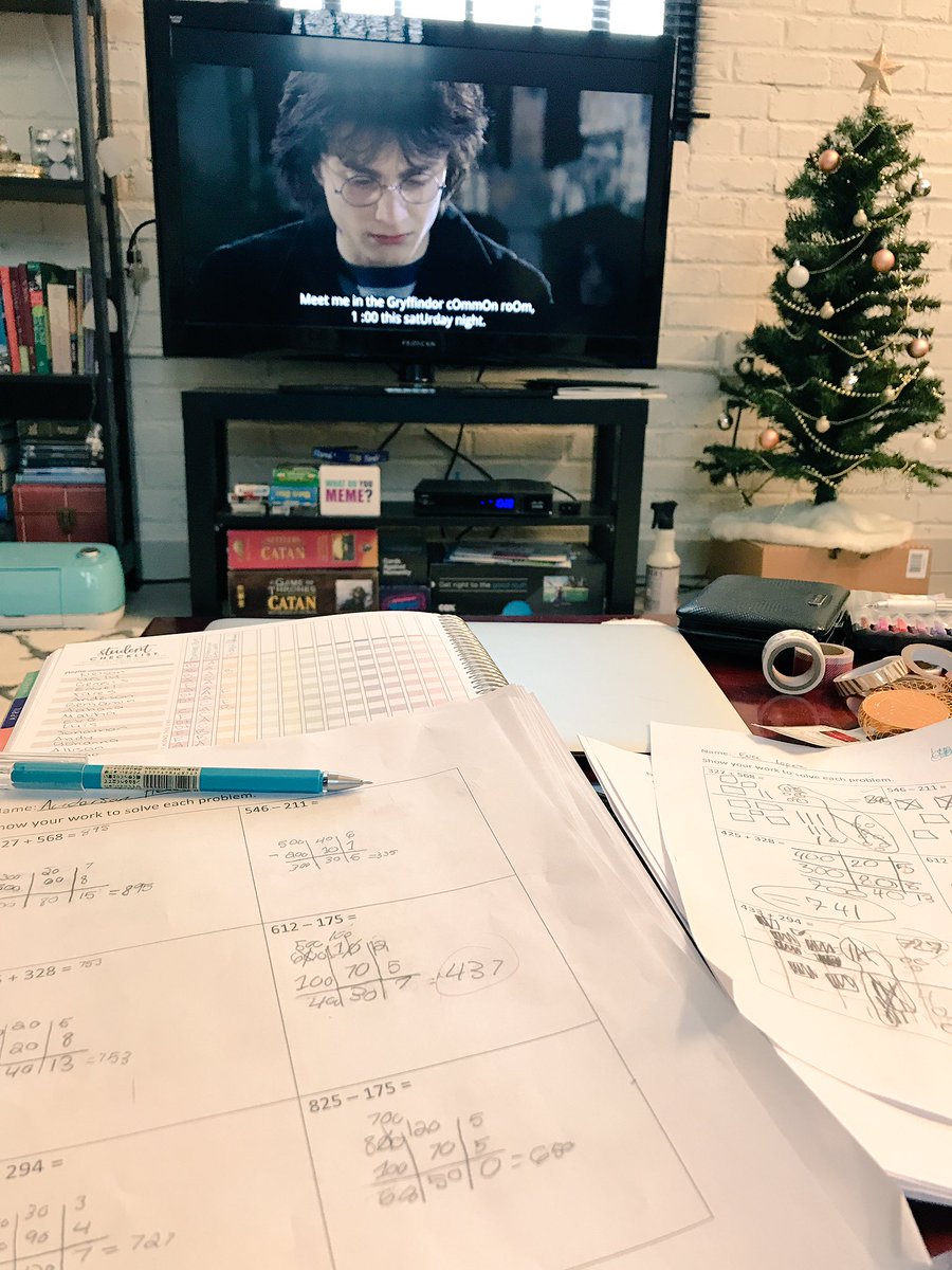 MsChung202's tweet photo. Grading and watching Harry Potter on this snow day ☺️❄️ https://t.co/YAPoHQBNlS