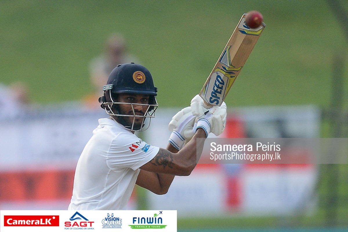 akalugalage's tweet photo. A True middle order Test player after @TilanSam for @OfficialSLC. What a great inning from Roshen Silva with @speedcricgears. Treat to watch brother. #SLvENG 📸 @ispmedia_lk https://t.co/M8ioXJbqTU