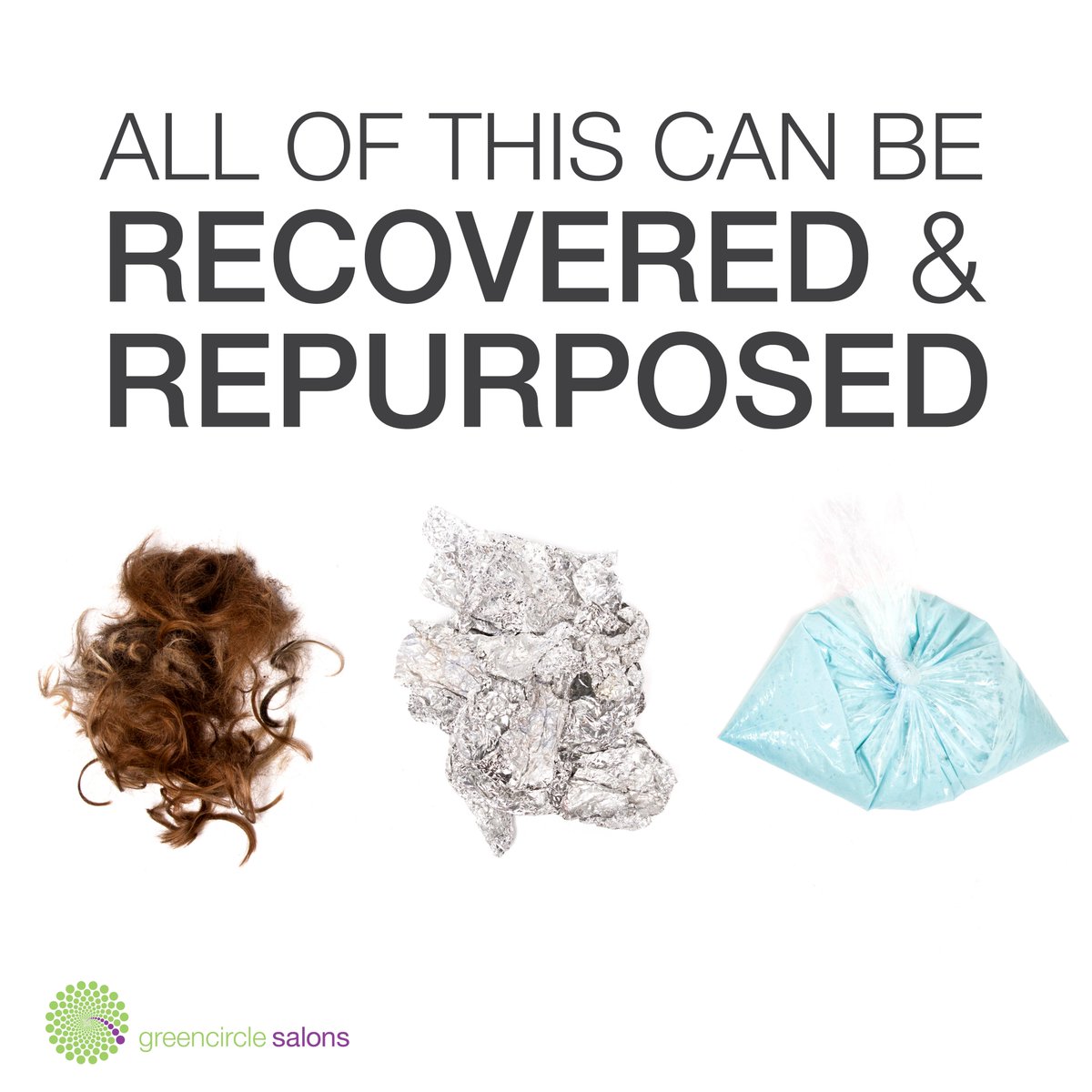 #AmericaRecyclesDay #BeRecycled

Thanks to our 2500+ Green Circle member salons, we're able to turn what was once considered waste into valuable resources! We recover &amp; repurpose beauty waste &amp; give it a new life. Together we can #MakeBeautyBeautiful!
#greencirclesalons