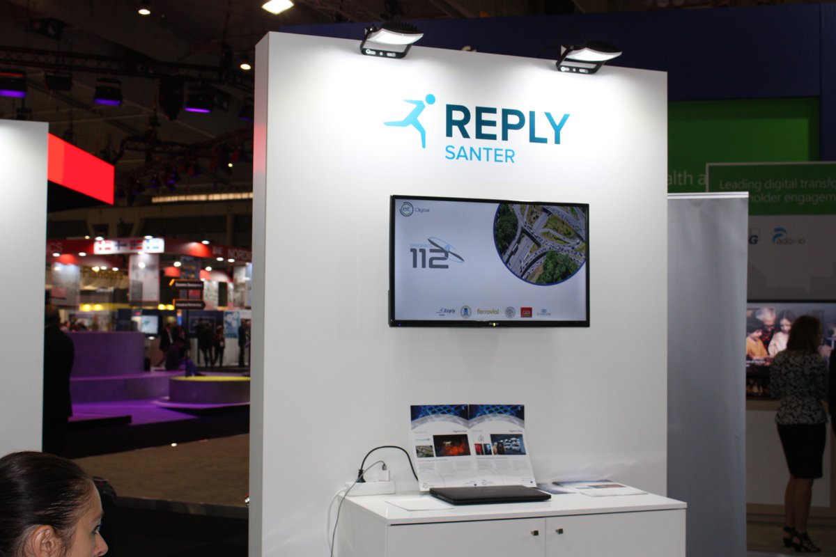 drones_112's tweet photo. #Drones_112 and  @MyCarLot #DigitalCities solutions, supported by @EIT_Digital, presented at #SCEWC18 by Santer Reply (@Reply_ITA ) - booth A 119 https://t.co/i3pPdF2XlJ