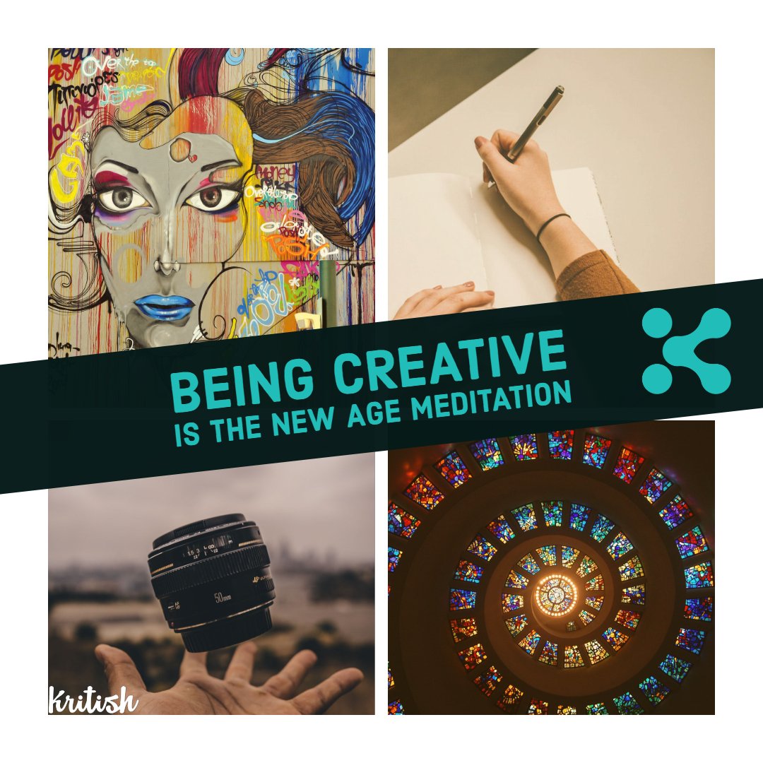 DoKritish's tweet photo. A simple act of creativity can align your #mind #body #energy #emotions, all that you strive a balance by doing #meditation. 
#Kritish #Beingcreative https://t.co/hcPTjvNcj7
