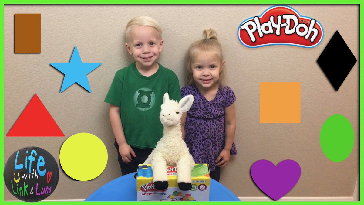 life_link_luna's tweet photo. 💕New video for #kidstyoutube! Come #learn #shapesandcolors with Link and Luna! 😁 Watch, comment, like, and #subscribe if you enjoy!💕 #preschoollearning https://t.co/okH0rsafCz https://t.co/Dtkw0yywZm