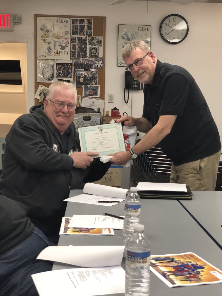 BEMS96's tweet photo. John Hopper receives a Service Award for dedicating 41 years of service to Burholme EMS. Congratulations John!! Thank you for all the commitment you put towards BEMS and the continued effort as a board member! https://t.co/wyHB7Q6Hhw
