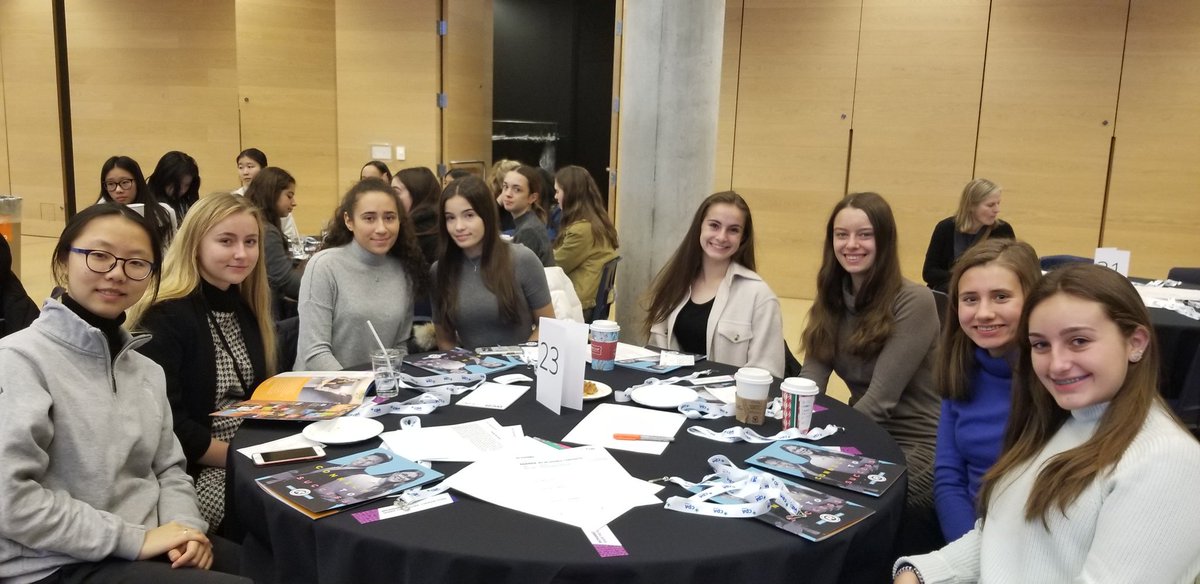 MsSosciaHNMCS's tweet photo. @HNMCS is honoured to be attending SheBiz hosted by Women in Capital Markets today! The incredible guest speakers and messaging about combining careers in #Business &amp; #STEM are truly inspiring! What a perfect day for our school to be hosting Engineering Career Night. #WCMSheBiz https://t.co/3tbJBDwnWF