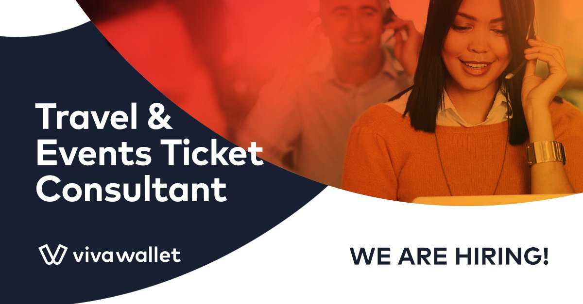 Vivacomofficial's tweet photo. We are looking for a Travel &amp; Event Ticket Consultant to join our team in Athens, Greece. If you are passionate for the travel and event ticketing industry go ahead and apply here: https://t.co/wzyfXWQK8v
#jobsearch #techjobs #jobopening https://t.co/9UVeGzF1eH