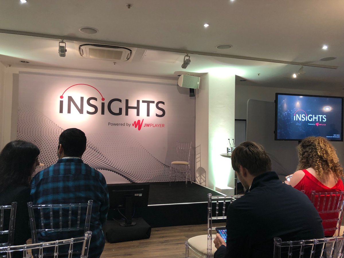VideoElephant's tweet photo. Weβre excited to attend the @jwplayer Insights event in London today! Our COO @johnfmjordan is there to hear from industry leaders about recent trends and best practices in video.
#jwinsights #videopublishers #videotech https://t.co/uLkBJNMypP