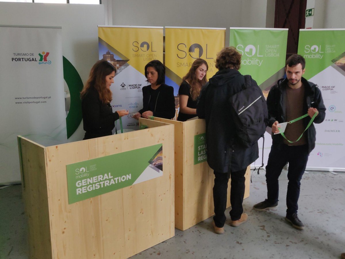 SmartOpenLx's tweet photo. We're at Museu da Carris, join us, grab your badge and get ready to see how #startups are developing projects to improve #Mobility in #Lisbon. #smartopenlisboa #SolMobility https://t.co/N9qdFJ7sic