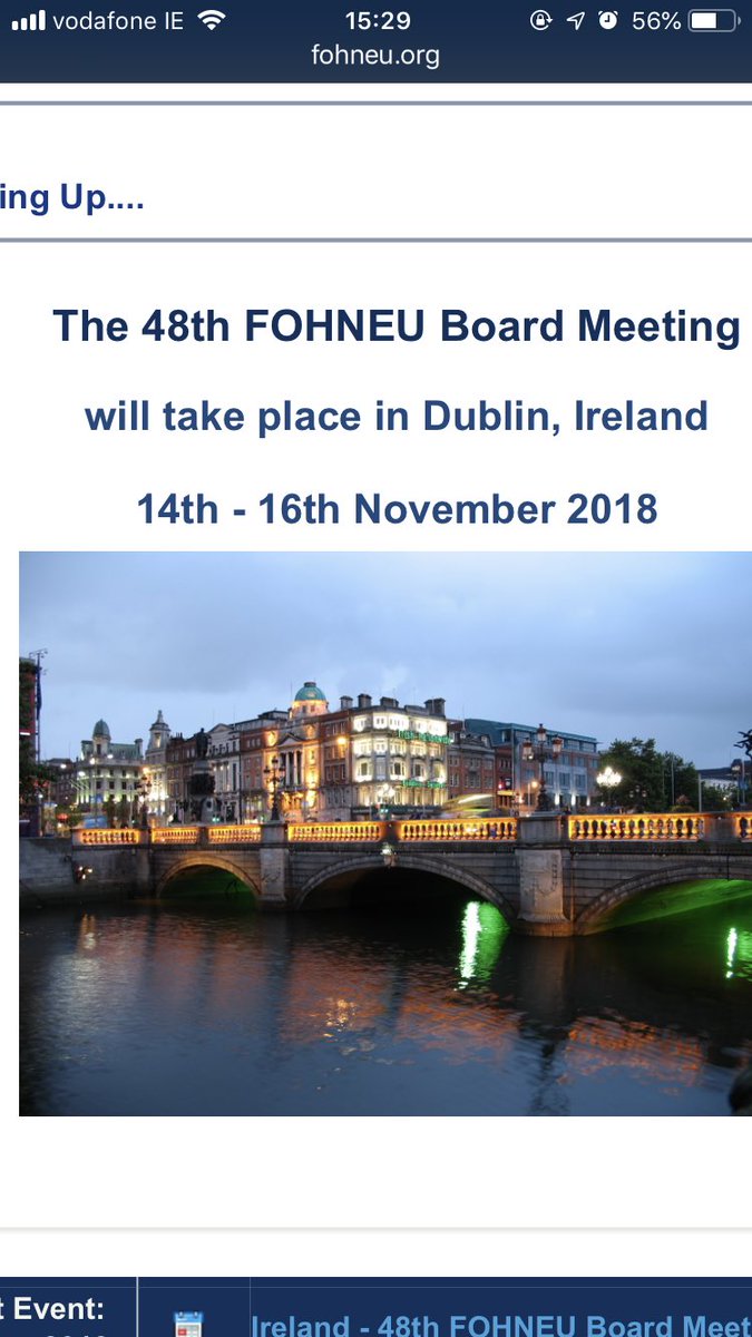 fohneu's tweet photo. Attending #fohneu board meeting #Dublin#health#safety#occupational health #INMO#richmond https://t.co/ZnznPw5P9R
