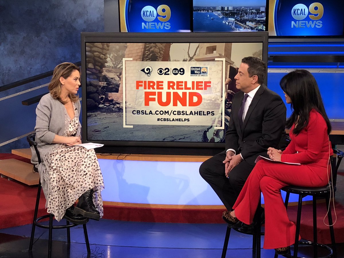 NewsJuan's tweet photo. Our thanks to @Alyssa_Milano for helping us kick off a successful fire relief fundraiser. At last count we we raised more than $1.1 million. Not counting mailed in checks. #cbslahelps @CBSLA @LAUnitedWay https://t.co/o0Be7JMVUn