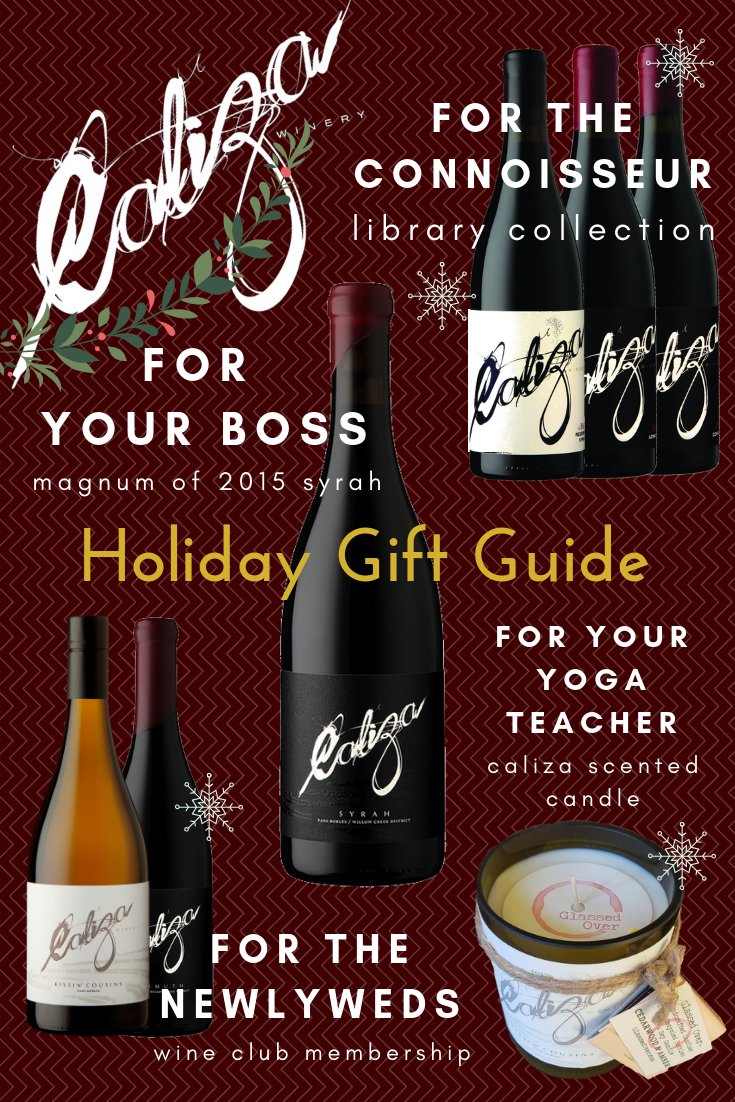 Caliza #holidaygiftguide #wine #winelover  time to start shopping!!