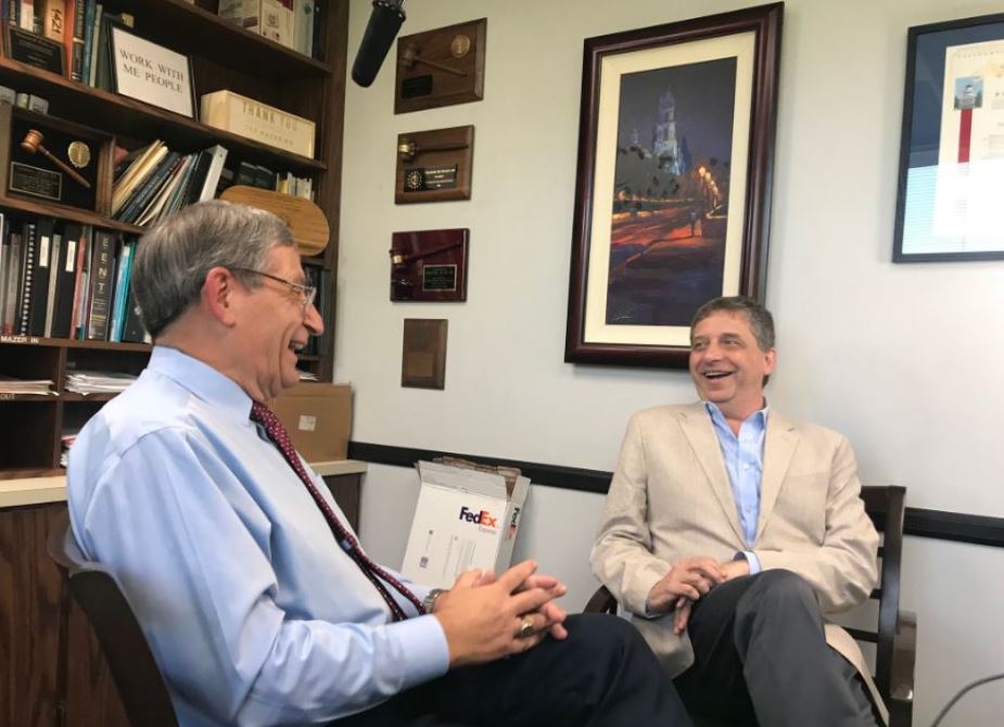 IHAConvene's tweet photo. Our #TBThursday Photo with CEO Jeff Rideout MD and Past President of @CMAdocs @Tmazermd - sharing a laugh. Be sure to check out Dr. Mazer's testimonial for the #ProviderDirectoryUtility- https://t.co/mKXDr8fF1X #California #Physicians #HCLDR https://t.co/mXonHn3rZt