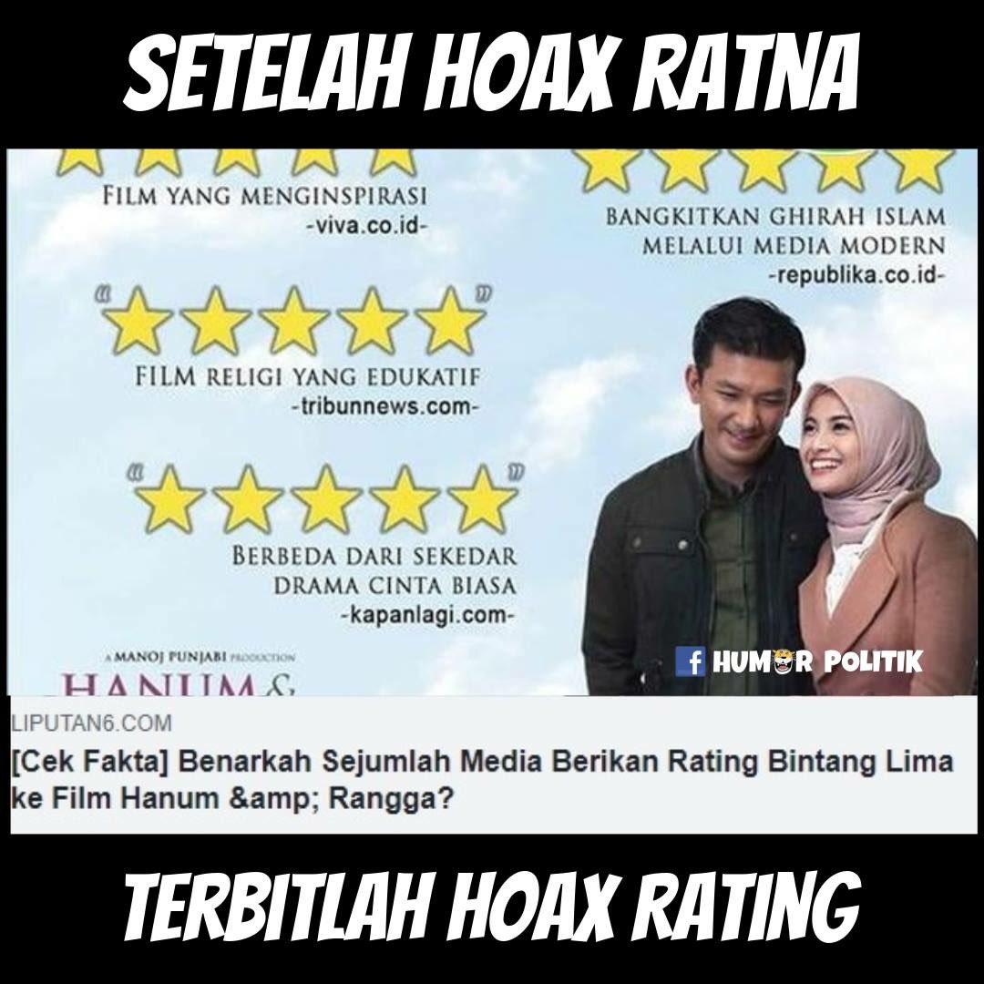 RommyRoosyana's tweet photo. @RatnaYo3 @Goez10 @hanumrais @asmanadia Setelah diraba, dilihat dan diperiksa, sepertinya cocok untuk jadi Duta Hoax #ratingfilm 😂
Fakta
👇
https://t.co/tyM2ZqJcId https://t.co/rgyNah8z1L