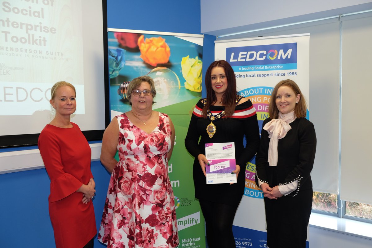 ledcomltd's tweet image. We had a great afternoon at the Launch of the Social Enterprise Toolkit at Ledcom.

🗣️Councillor Lindsay Millar Mayor of Mid and East Antrim Borough Council (MEABC)
🗣️Colin Jess 
🗣️Simon McDowell
🗣️David Hunter
🗣️ Audrey Murray MBE,

Thank you to all who were involved! @mea_bc