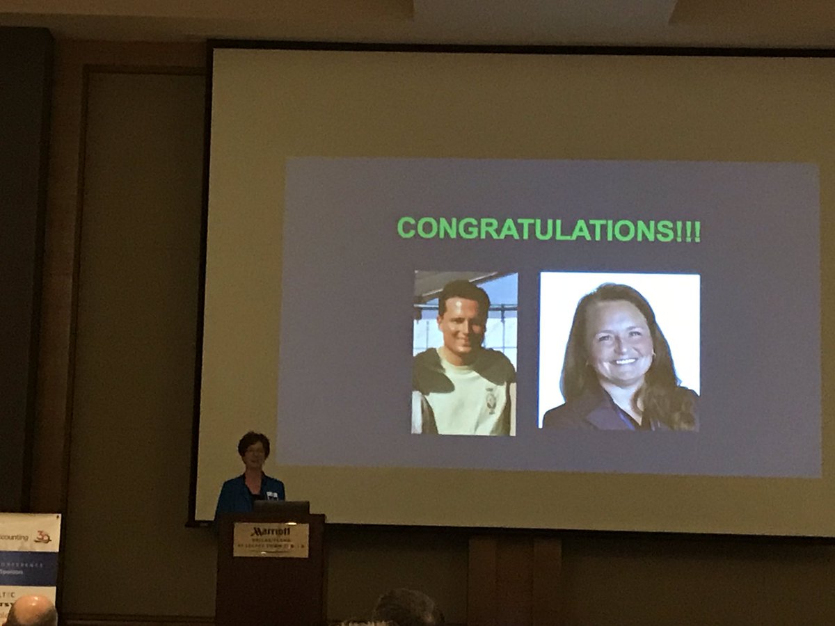SageDHall's tweet photo. Great job @SageNancyHarris with the keynote for the @MicroAcctg #30YearsofMicro customer conference. Who is that young man? Is it @BillHarrisCEO 🤔 https://t.co/Yuc4nvOcvM