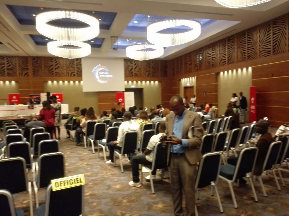 GITRBrazza's tweet photo. #ChezMoiAuCongo arrivée et installation des participants.

#GITRBrazza https://t.co/JtR9SvGpnr