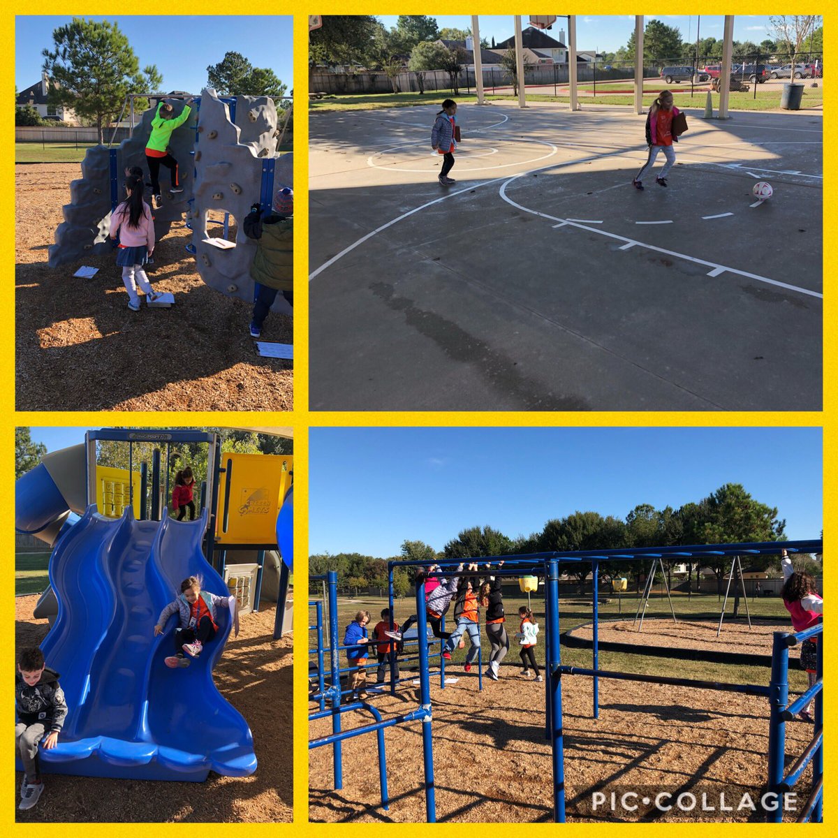 Exploring our playground as motion experts #creechpride #sce