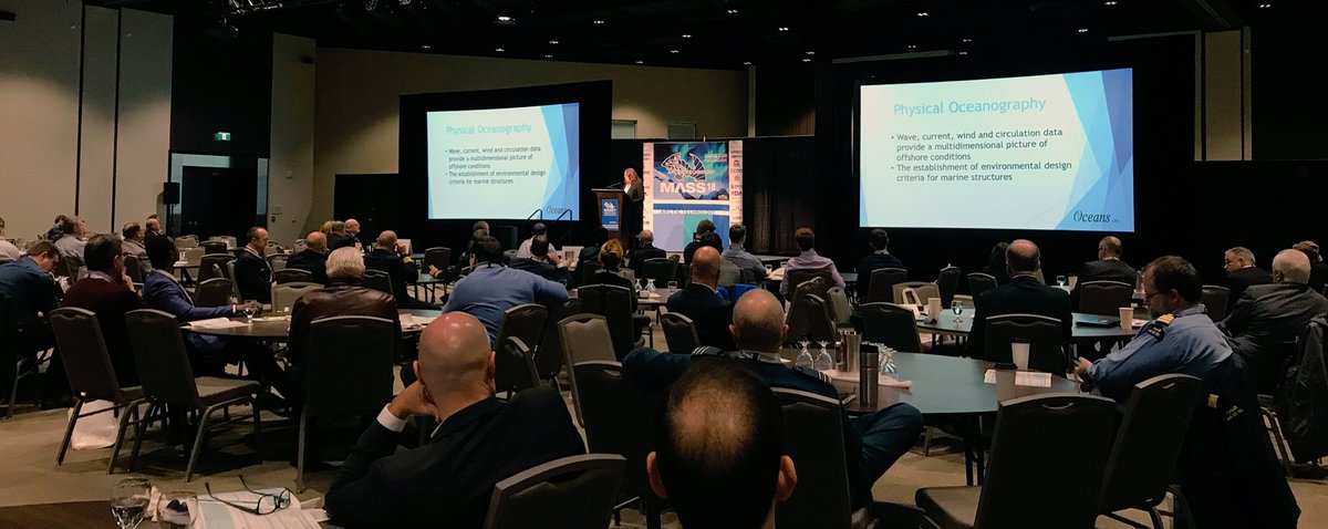 ACADA_Atlantic's tweet photo. Judith Bobbitt of @Oceansltd_NL gives a quick overview of their many capabilities as they look to move into the defence sector @MASS_Conference #MASS18 https://t.co/4J15aiM7aO
