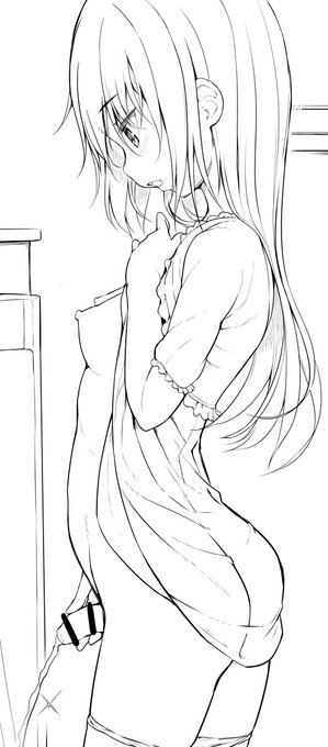 ふたけ新刊作業より、少年視点からのふたなりっこおしっこのシーン作画。 カメラ(目線)を変えるだけでいかに作品の雰囲気が変わるのか、というのが実感できてます今回。 たのしい。 