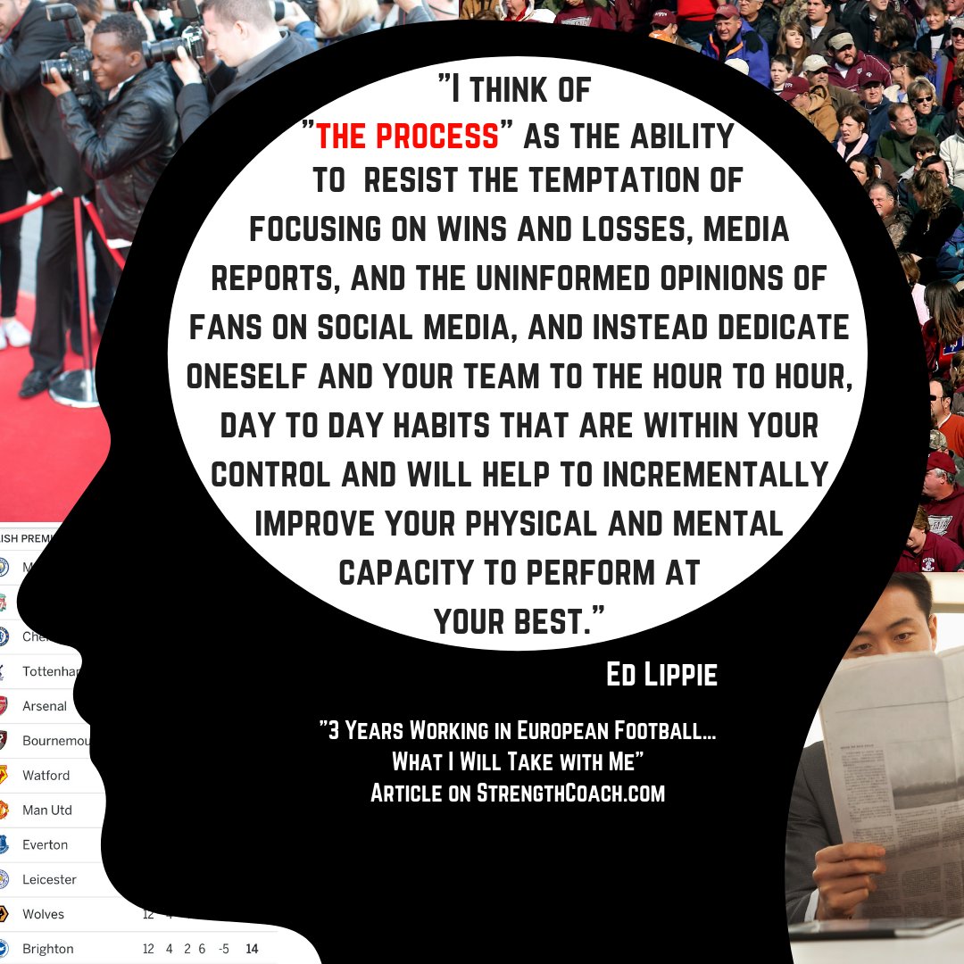 SCPodcast2007's tweet photo. Control What You Can Control.  Check out Ed Lippie's @ewlfitness new article "Three Years Working in European Football…What I Will Take with Me Part II - Organizational Development" https://t.co/trydfnCcHi @mboyle1959 https://t.co/Hqx9MGD9Ab