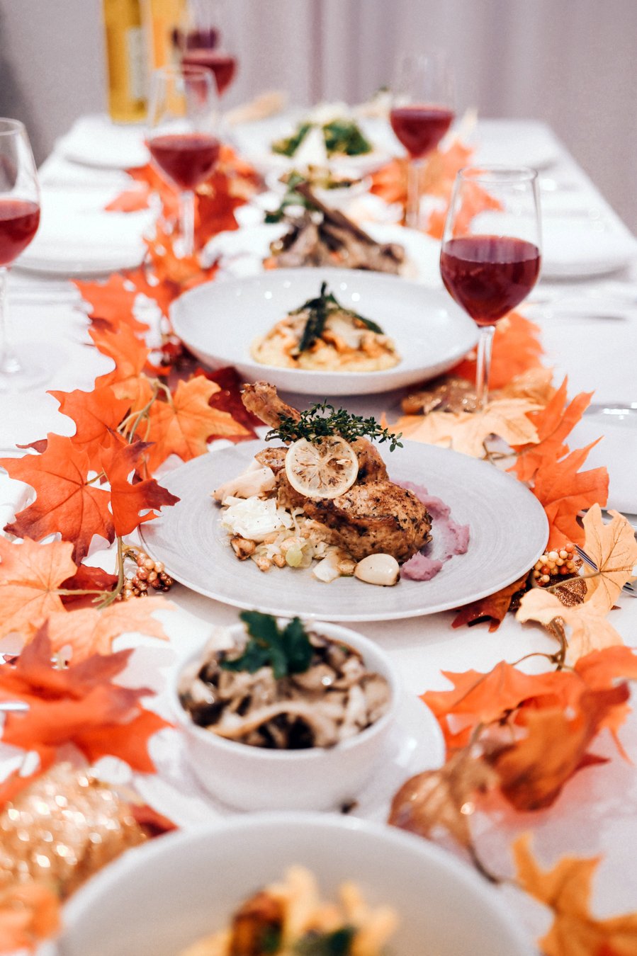 FIG & OLIVE on Twitter "HappyFriendsgiving! Enjoy a festive Friendsgiving prefix menu served