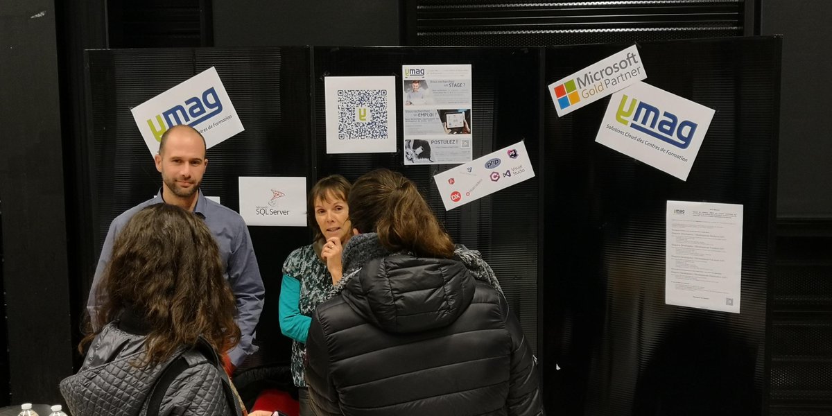 ymag_sas's tweet photo. YMAG, l’éditeur Dijonnais de solutions de #gestion pour #organismedeformation présent au Campus universitaire de #Dijon à l’occasion du Forum Initiativ' #Emploi #Stage -  Vous êtes #informaticien #développeur #étudiant #alternant : rencontrez-nous ! https://t.co/t3JHbFllFj