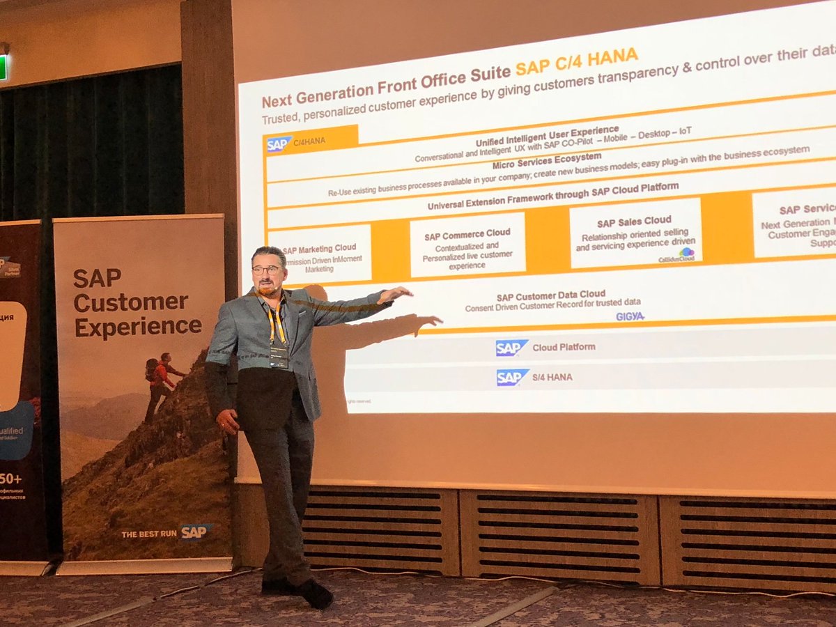 TatianaVoytsenk's tweet image. Markus Reischl: #crowdservice can make you more efficient and your customers happier
Join our webcast on Nov 29 to learn more about #sapservicecloud webinars.sap.com/de-sap-custome…