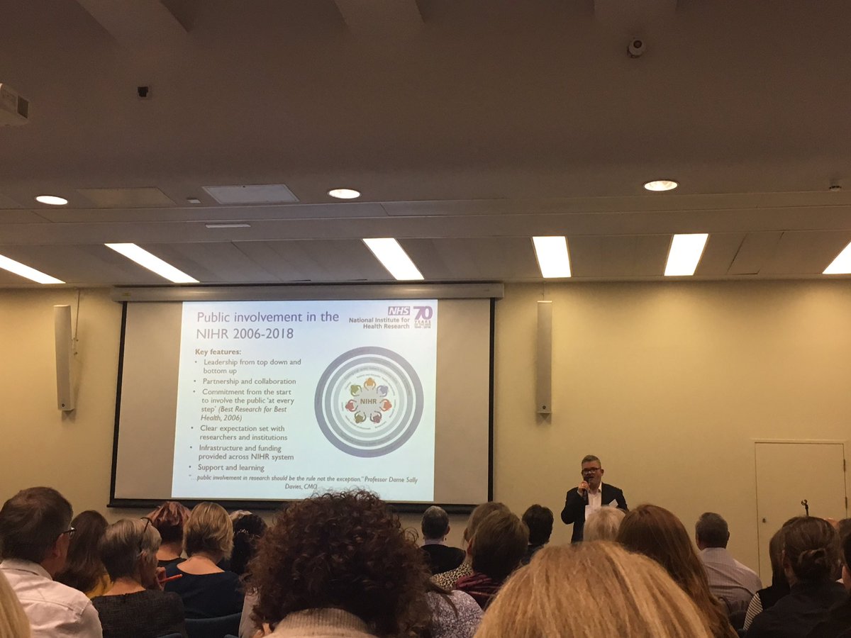 EllieLockhart9's tweet photo. The importance of PPI in #multimorbidity #research- @SDenegri speaking at the @intppieval conference this afternoon. https://t.co/TmWCljh6MC