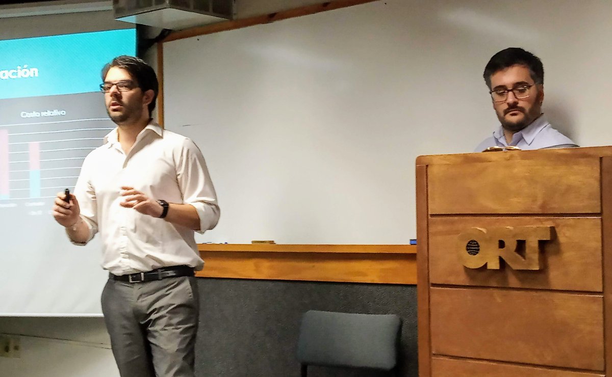 CIE_ORT's tweet photo. Hoy en el CIE 4 emprendimientos presentaron su #pitch en busca de apoyo @ANIIuy para la validación de su idea de negocio.
Sectores: #Biotecnología, #FinTech, #Salud e #InteligenciaArtificial.
éxitos 👏👏👏
#BioLube
#ClinicaVitalbarica
#FACSI - Facturación Electrónica
#VigicAI https://t.co/5vn6Kwh7ii