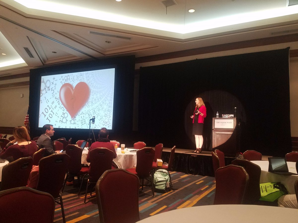 JMGubbins's tweet photo. Happy to embrace the message from @sschroederteach this morning at #IETC2018 #sharefearlessly #heartcentered #edtech #tweetlater https://t.co/HO67KtUU7a