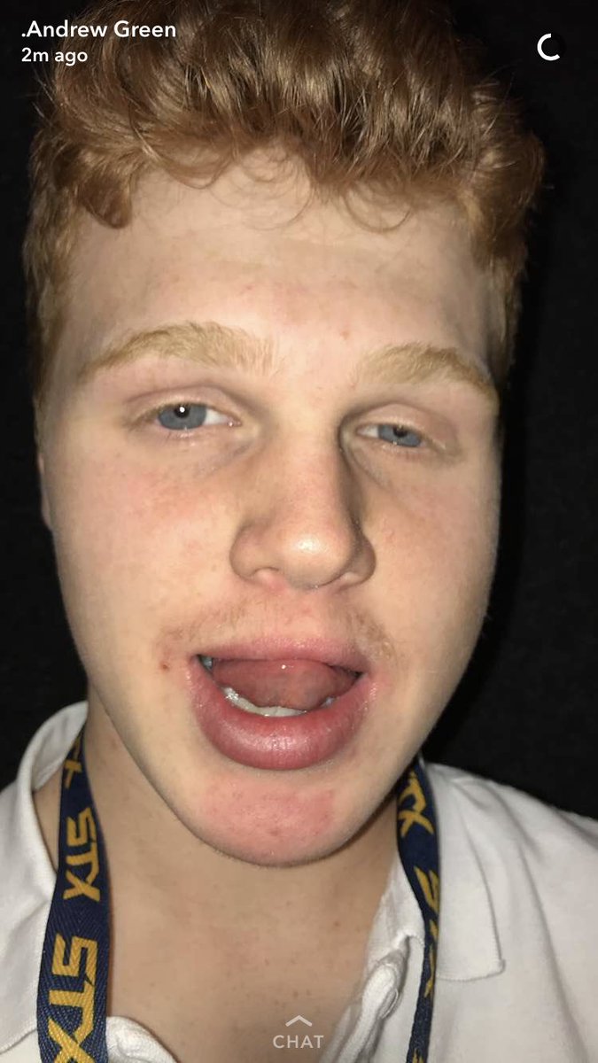 Happy birthday <a href="/andrew_green11/">Andrew Green</a> plz bring back the stache