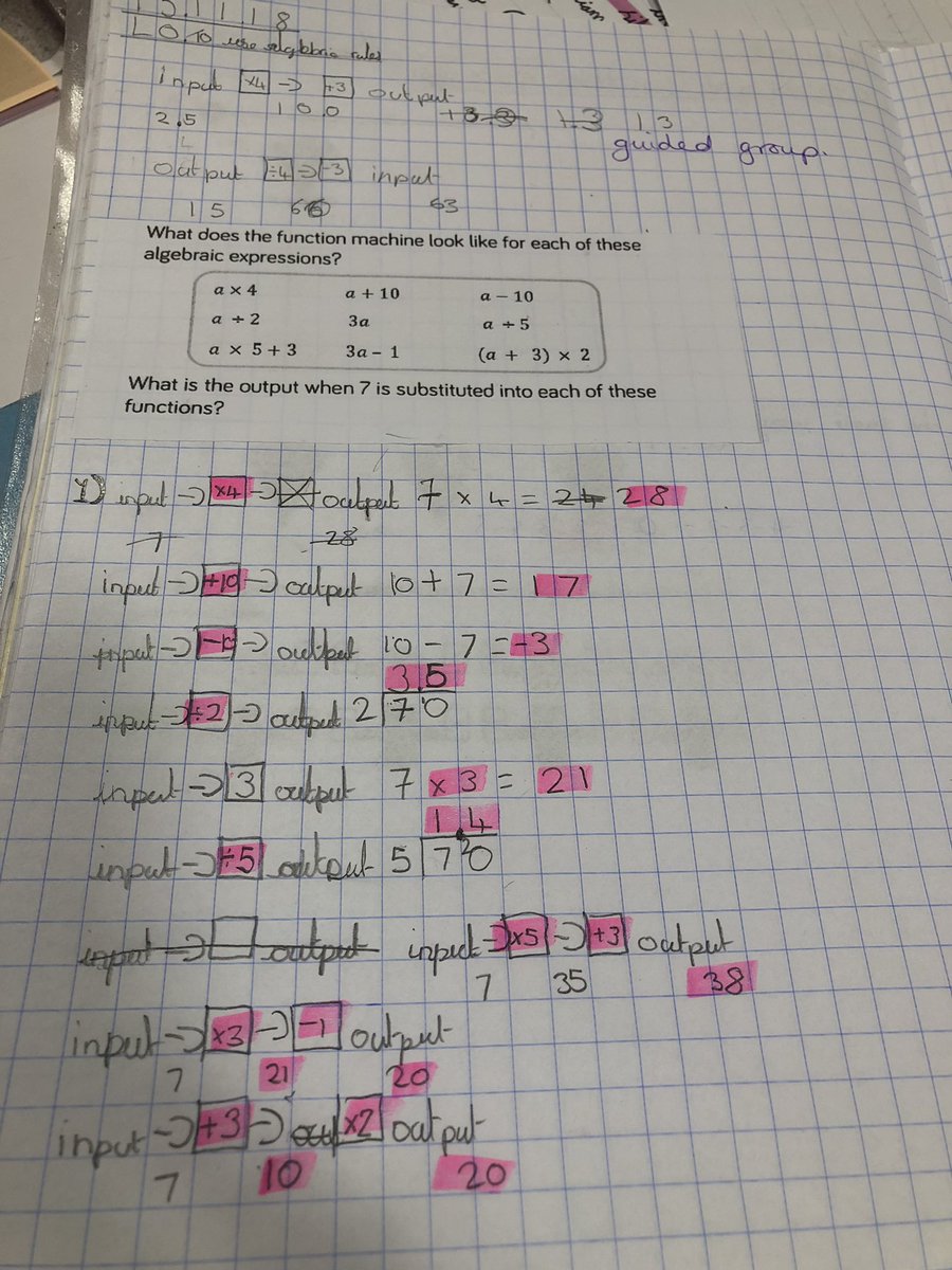 MrsHillWMPA's tweet photo. Very proud of Nilisha today, she is growing in confidence every day and has smashed her algebra work! #keepsongoing #algebra @kestrelsfield https://t.co/movpVYLLUI