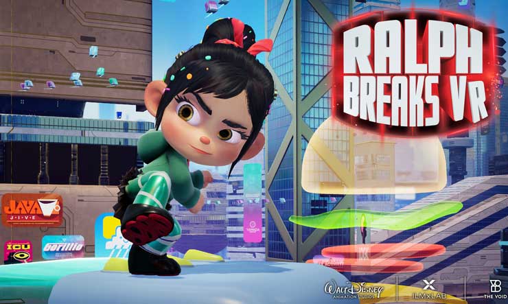 TheDisneyBlog's tweet photo. ICYMI: Enter the world of #RalphBreakstheInternet in new VR game at #DisneySprings and other The VOID locations: https://t.co/5jGy1oogWe #wreckitralph #DisneyVR https://t.co/CQ0CO39nWl
