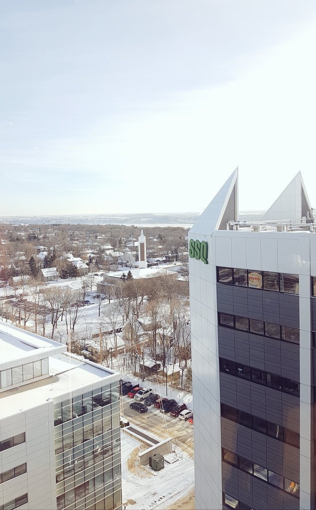 Une belle matinée de sensibilisation à l'insécurité alimentaire chez SSQ, où les donateurs majeurs de <a href="/CentraideQc/">Centraide Québec et Chaudière-Appalaches</a> étaient conviés!