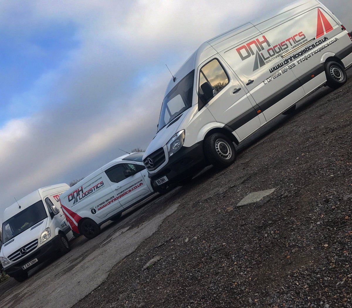 Two is company, Three is a crowd 🔴⚪️🔴⚪️ #DNHLogistics