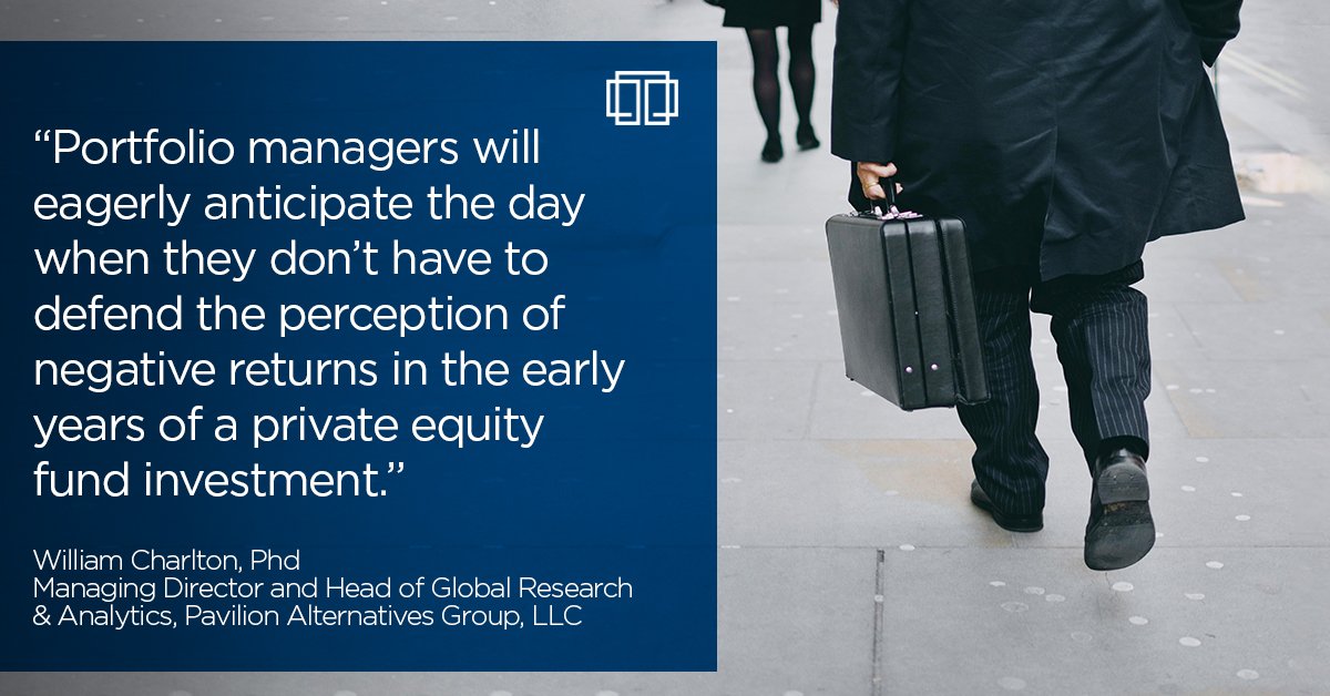 Death of the J-curve: Pavilion Alternatives Group’s William Charlton explains how several developments in private equity are leading to the actual demise of the J-curve: bit.ly/2QGbJTz