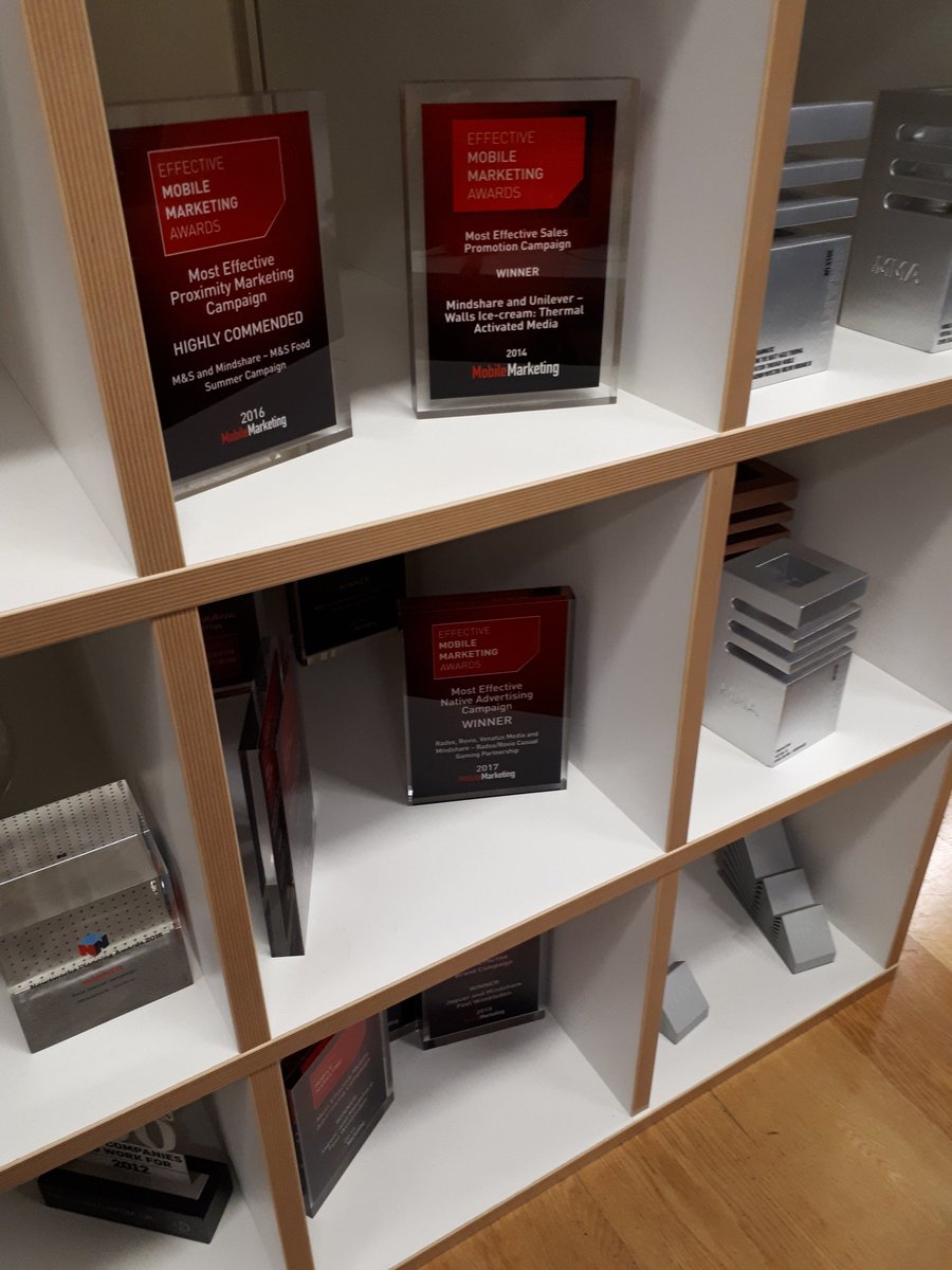 MMMagTim's tweet image. Found where @mindshare_uk have been keeping their previous #EMMAs. Wonder if they'll be winning any more tonight..? #MSHuddle