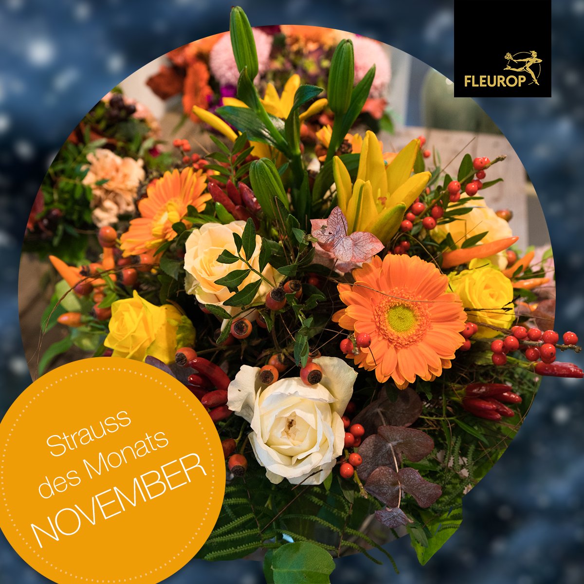 Wer kommt dir als erstes in den Sinn, wenn du den Strauss des Monats November siehst? 🤓 Jetzt verschenken:  bit.ly/2Phxr3K
