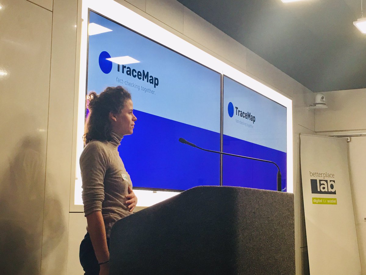 DemokratieIo's tweet image. @trace_map ist Gewinnerprojekt des zweiten Innovationswettbewerbs von #demokratieIO und möchte eine Plattform für kollektives Faktenchecking etablieren und Nachrichten verifizieren #civictech #fakenews #digitaleDemokratie