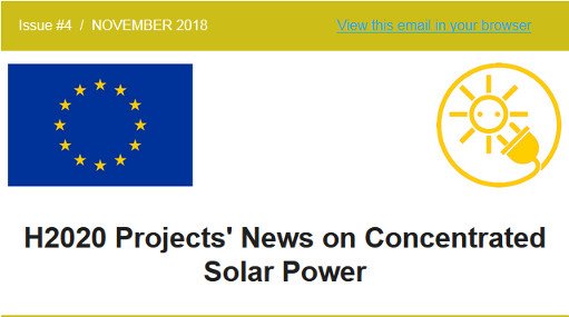 MinWaterCSP's tweet photo. News from 15 H2020 CSP projects in a joint Newsletter (edition 4): READ MORE...https://t.co/SYEp1NgCB6  and !!Subscribe under: https://t.co/BjYJ8KOBsj
@inea_eu @MinWaterCSP #MUSTEC @SHIP2FAIR @H2020CSP #SOCRATCES #Solpart #WASCOP #Solwatt #ORCPLUS #NEXTCSP @HycoolEU... https://t.co/S3KOVl22XQ