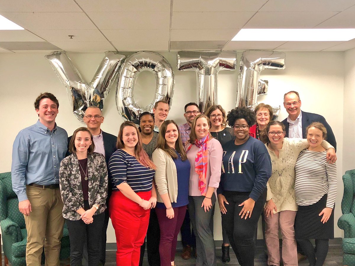 JenDomagalG's tweet image. Happy birthday, @joyfulkerson! Thank you for all the work you do for our democracy! #StudentsVote #SLSVSummit @etsuvotes