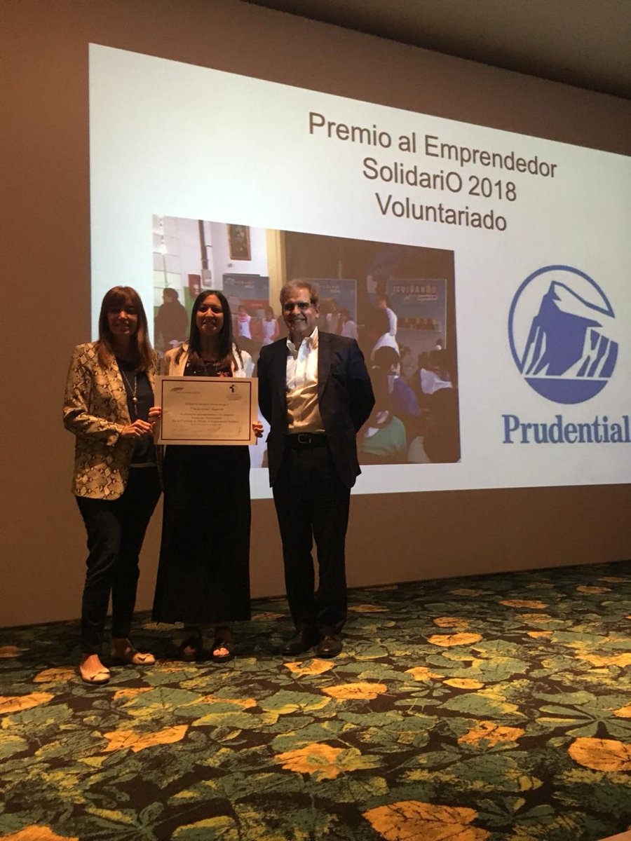 Premio Emprendedor Solidario 2018 Prudential Seguros. 
Foro Ecumenico Social <a href="/revistaforoe/">Foro Ecuménico</a> <a href="/Jesicalores/">Jesica Lores</a>