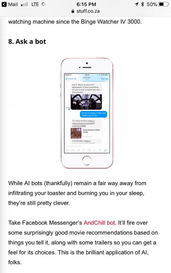 TextAndChill's tweet photo. “This is the brilliant application of AI, folks”; Stuff's right! https://t.co/pxra4nTgmQ…/ https://t.co/mU7P2l1yYD