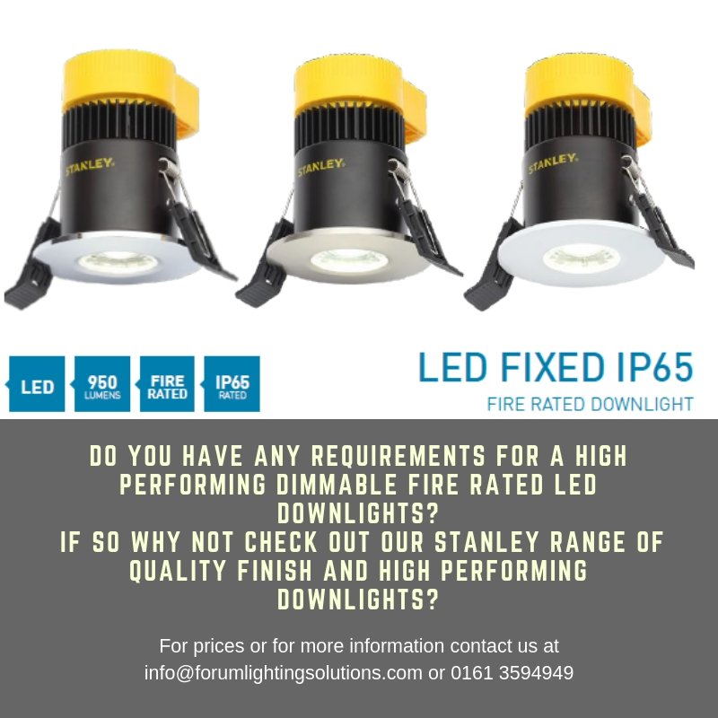 ForumLighting's tweet image. #Downlights #Stanley #Forumlightingsolutions #lighting