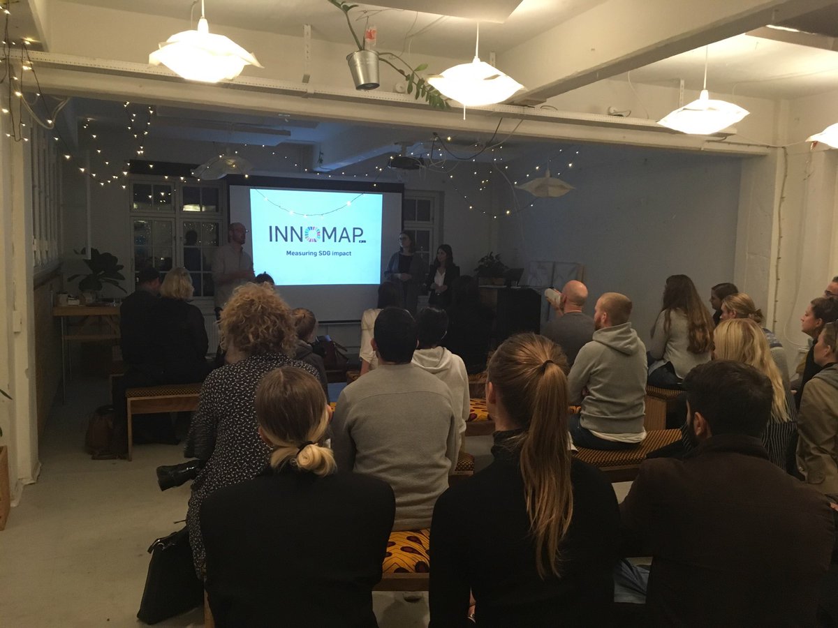 AnneKatrineHeje's tweet image. #innomaplab launch. New tool for social entrepreneurs measuring impact towards #sdg #realimpact #kphprojects @KPH_Copenhagen @KooperationenDK