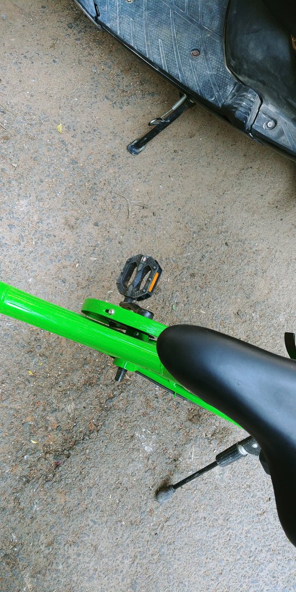 gecheeran's tweet photo. I unlocked a PEDL cycle. Funny thing is PEDL not having a Pedal @ZoomCarIndia https://t.co/h6tDQYzanH