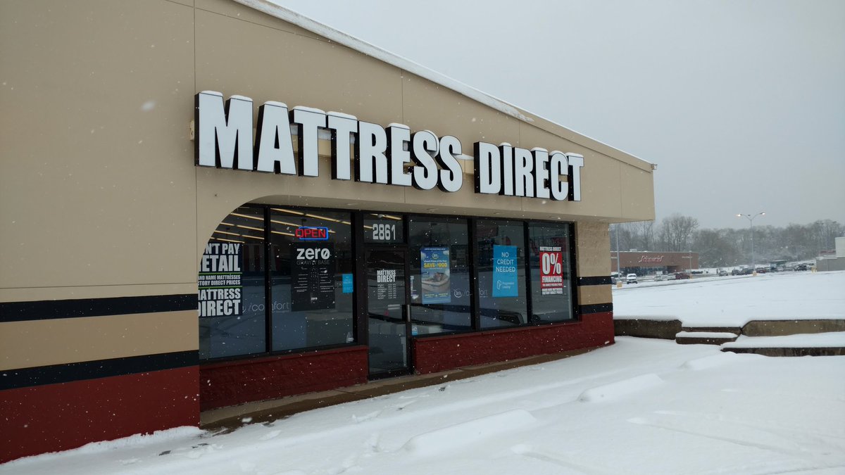 mcsqueal79's tweet photo. We are open! @stlmattress 17 #StLouis showrooms, nice and warm, ready to help you sleep better at the #LowestPossiblePrice! #AskForMcSqueal #ShopLocal #GreatBuysFromTheLocalGuys #LGB #stlblues #Snowmageddon2018 #SleepRules https://t.co/C0tX6fLR8J