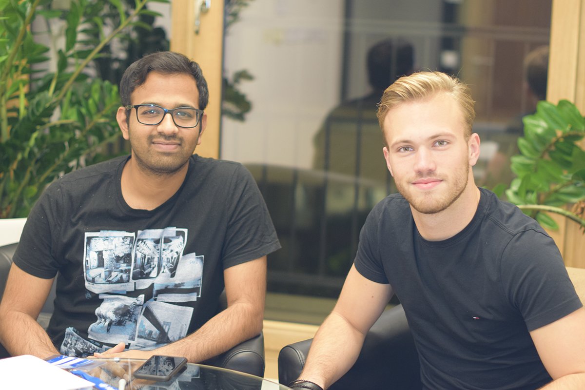 bitgrip_berlin's tweet photo. @krijnrijshouwer has already arrived and make a short interview with our marvellous @anilbms75. #FramerX #Meetup will beginn shortly... https://t.co/ZJnWeB5vst