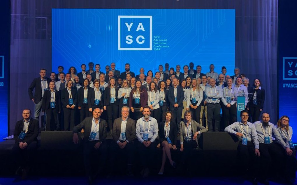 Yardi's tweet photo. From our team to yours, thank you for joining us at #YASC2018 in Amsterdam. See you next year in London! #proptech https://t.co/LI8OaTHLwC