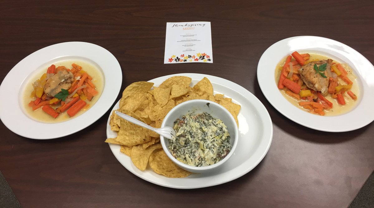 Thanksgiving lunch by our Intro to Culinary class!  The future of <a href="/culinaryCPHS/">Cedar Park Culinary</a> looks bright!